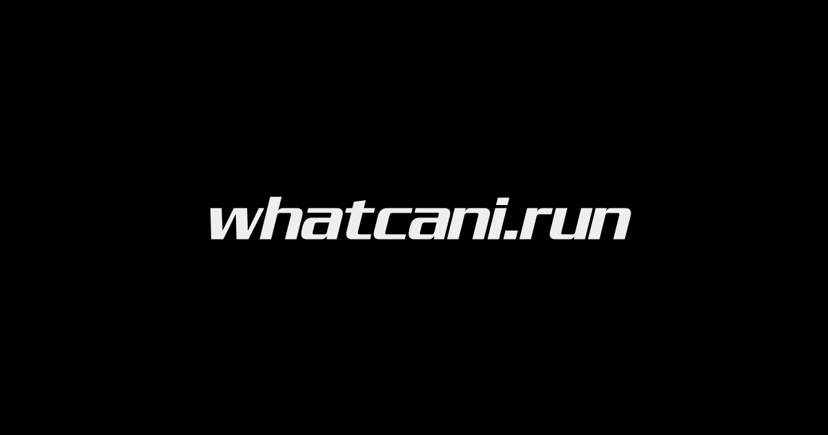 www.whatcani.run